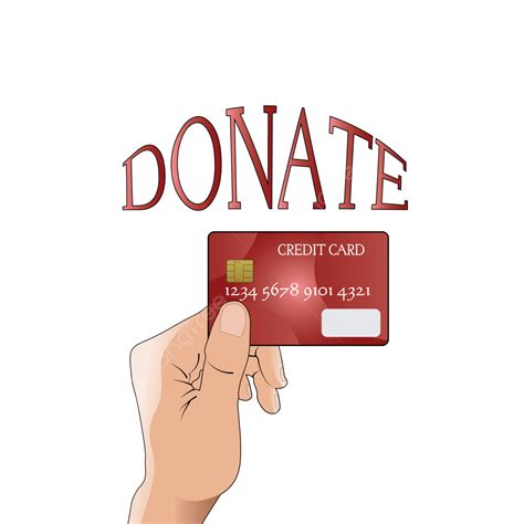 credit card donations to charity.